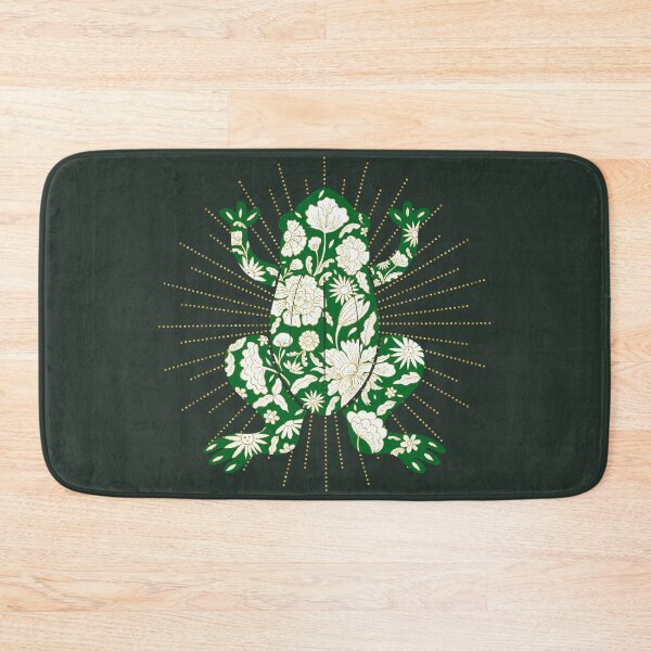 Item preview, Green Chinoiserie Frog designed and sold by Home Cyn Home.