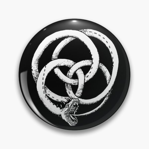 Artikelvorschau, Dreiförmiger Ouroboros (Vorderseite) entworfen und verkauft von davidMfloresArt.