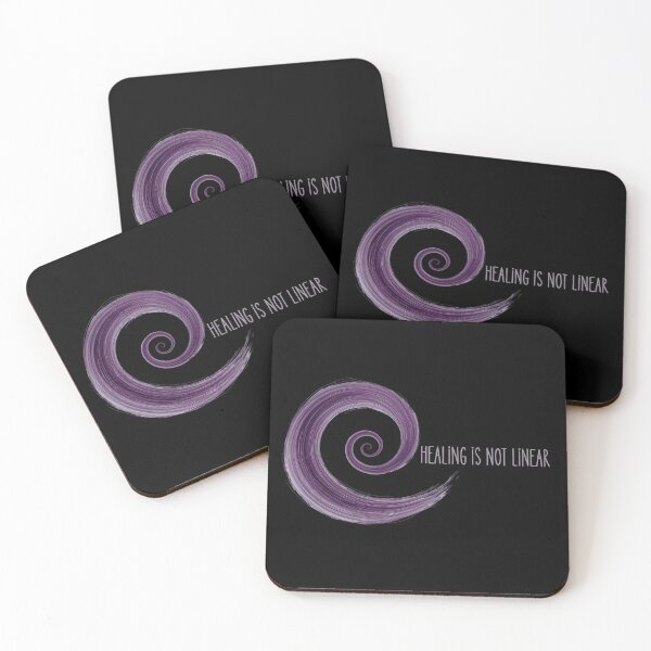 Item preview, Healing Spiral – Emotional Minimalist Art designed and sold by Dino-Lune.