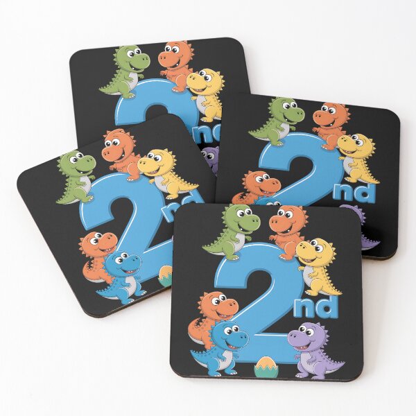 Item preview, 2 years old Dinosaur toys Dino Slogan 2nd birthday boy designed and sold by MAKOPOKOShop.