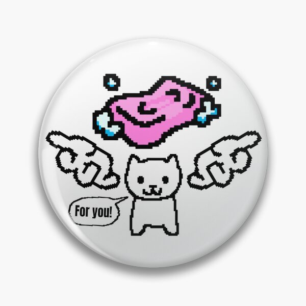 Item preview, Stay Pawsitive and Clean! - Sillycat designed and sold by TenKeyWorld.