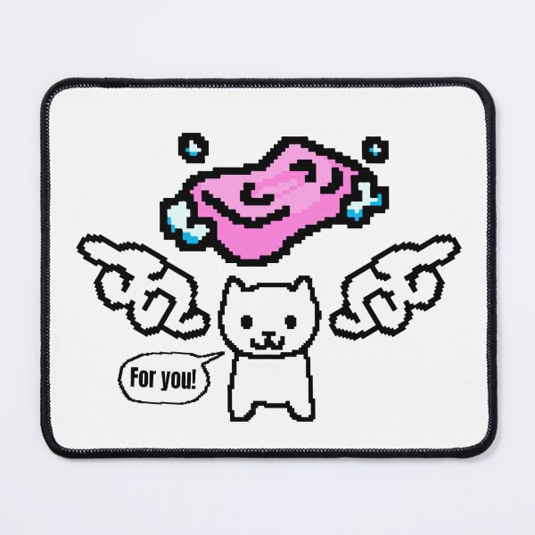Item preview, Stay Pawsitive and Clean! - Sillycat designed and sold by TenKeyWorld.