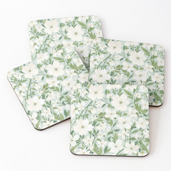 Item preview, White Flowers designed and sold by CoolPixels.