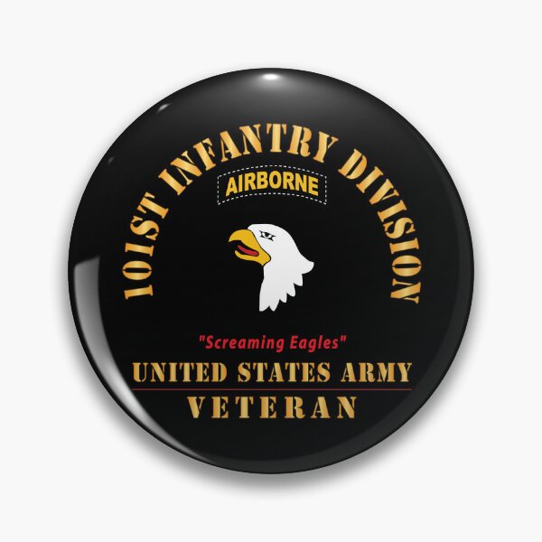 Item preview, Army - SSI - 101st Airborne Division - Screaming Eagles - US Army Veteran X 300 designed and sold by Military Insignia Products.