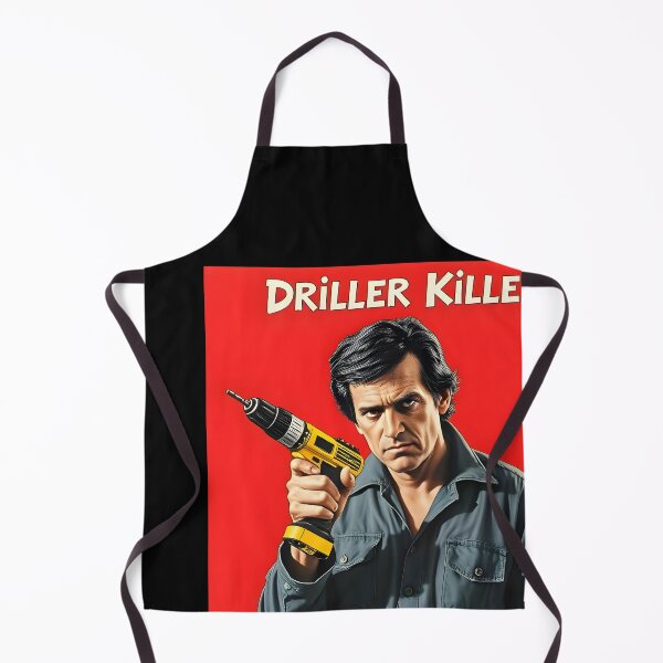 Item preview, Driller Killer 80s Slasher T-Shirt designed and sold by Rune-Designs.