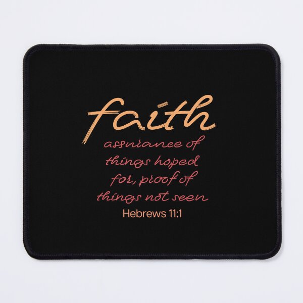 Item preview, Faith: Proof of Things Not Seen from Hebrews 11:1 | Bible Verse designed and sold by JirehKollezion.