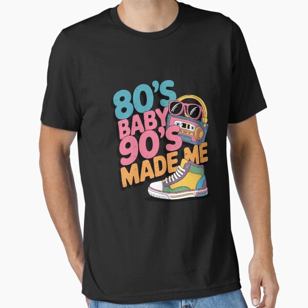 Item preview, 1980s 80's Baby 1990s 90's Made Me Nostalgia designed and sold by MTGT.