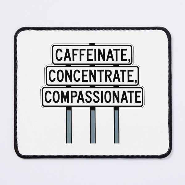 Item preview, Coffee-Fueled Nurse: Caffeinate, Concentrate, Compassionate designed and sold by CuteDesignables.