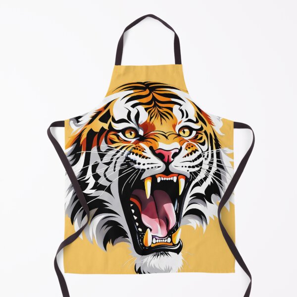 Item preview, Roaring Tiger Head Art designed and sold by CTM ArtStudio.
