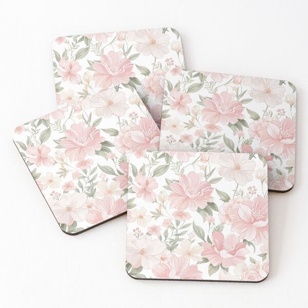 Item preview, Pink and White Flowers designed and sold by CoolPixels.