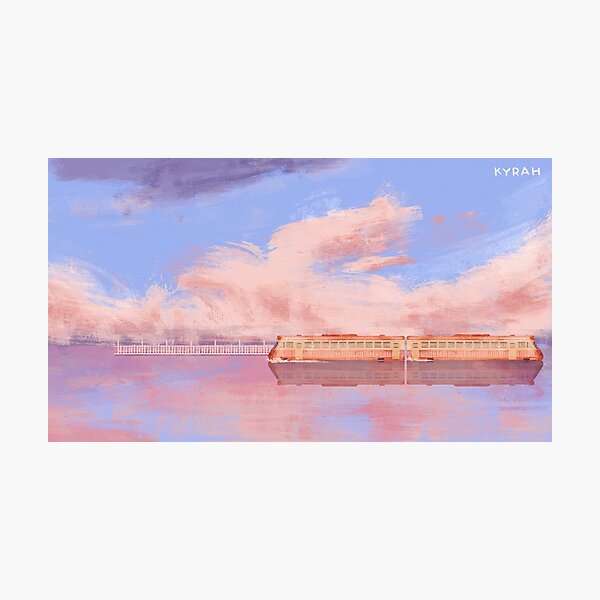 Aperçu de l'œuvre Gare du Voyage de Chihiro créée et vendue par Kyrah Sy.