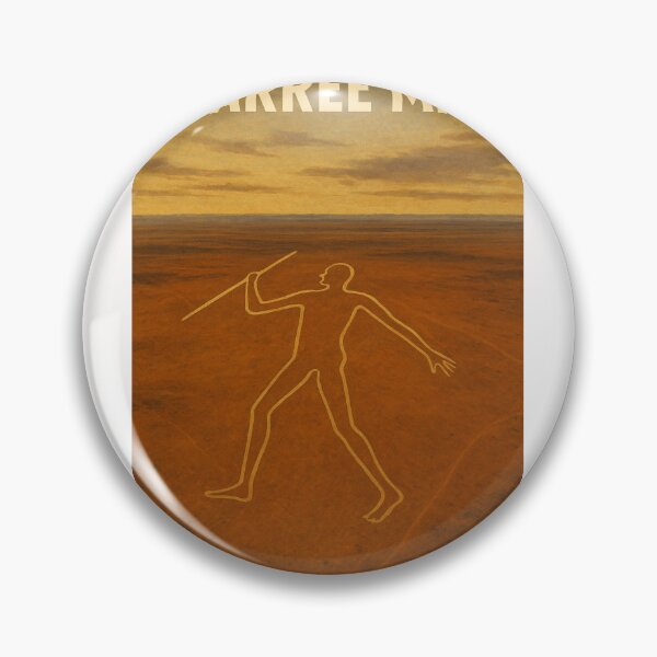 Item preview, Marree Man Outback Geoglyph on Remote Desert Plateau designed and sold by Places On Earth.
