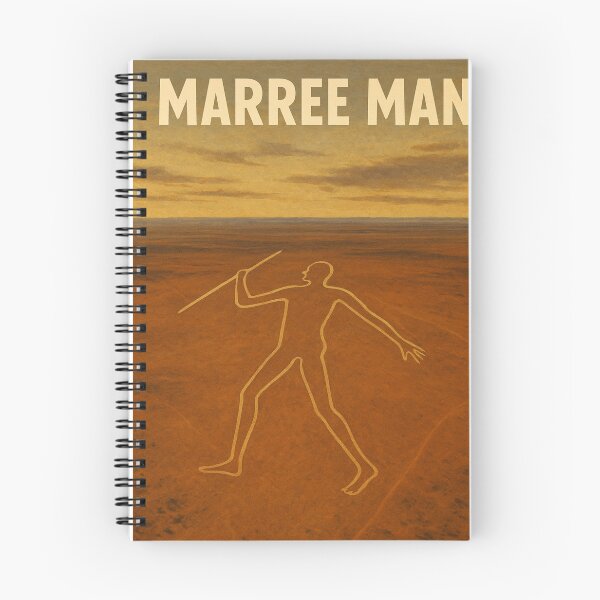 Item preview, Marree Man Outback Geoglyph on Remote Desert Plateau designed and sold by Places On Earth.
