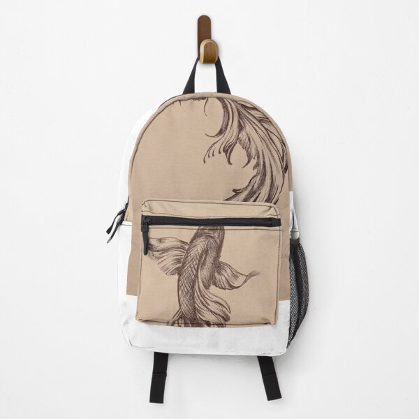 Item preview, Pen-drawn beta fish designed and sold by ArteBarragan.