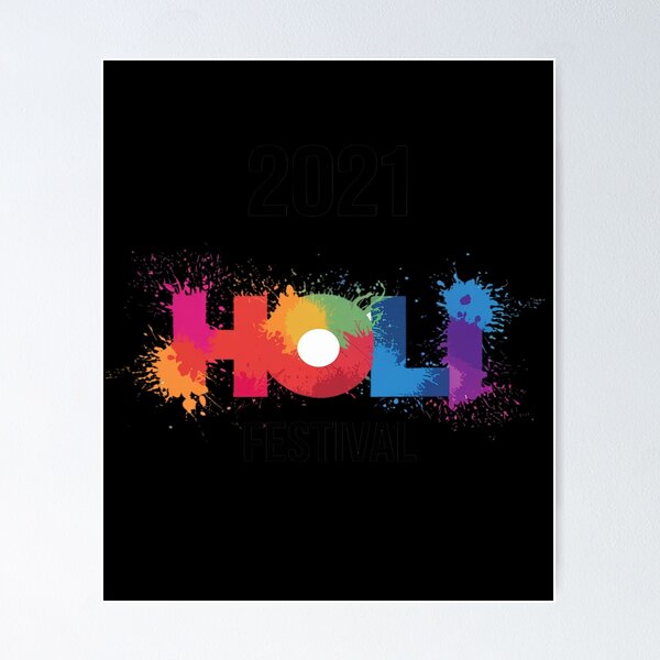 Artikel-Vorschau von 2021 Holi Festival Frohes Indien Farben Frühling (1), designt und verkauft von MTGT.