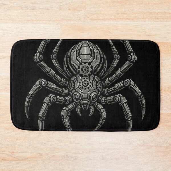 Item preview, Mecha Spider Design – Futuristic Robotic Arachnid Cyberpunk Illustration designed and sold by HAFIZ-DP.