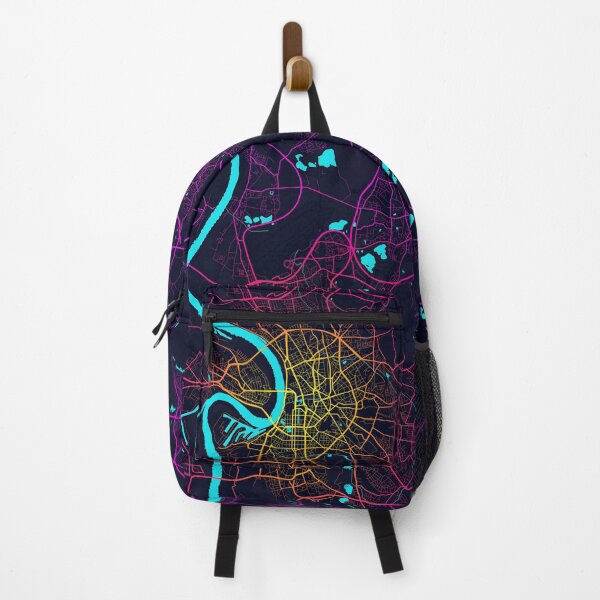 Item preview, Dusseldorf City Map of Germany - Neon designed and sold by deMAP.