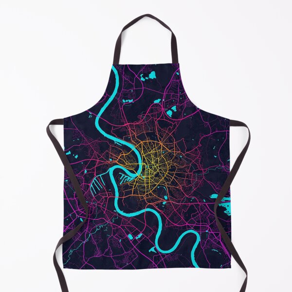Item preview, Dusseldorf City Map of Germany - Neon designed and sold by deMAP.