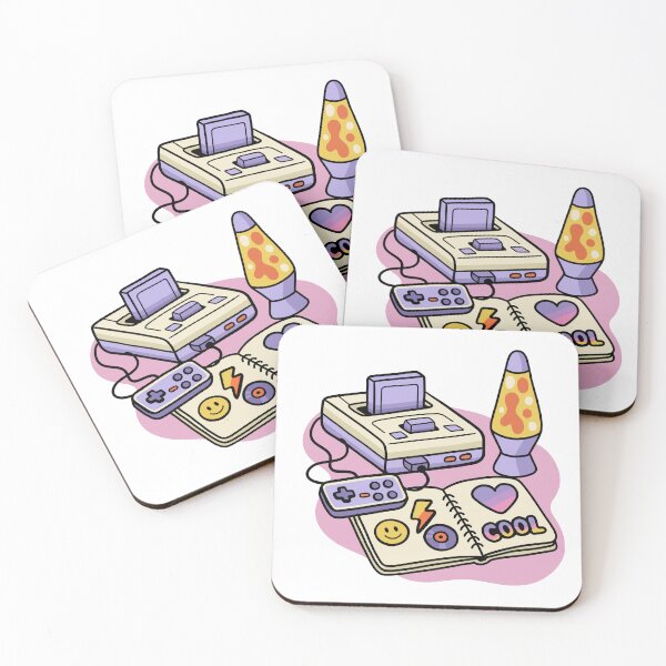 Item preview, Retro Gamer Memories – Cute 90s-Inspired Doodle Art designed and sold by Tattyarts.