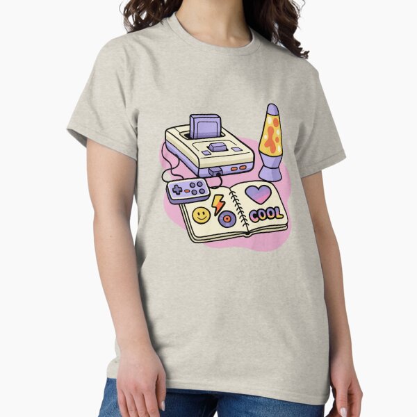 Item preview, Retro Gamer Memories – Cute 90s-Inspired Doodle Art designed and sold by Tattyarts.