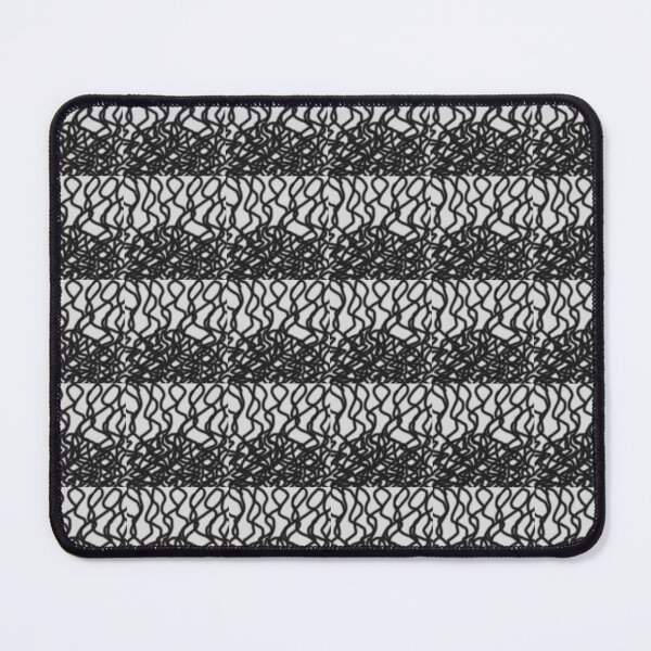 Item preview, Abstract Wavy Line Art – Minimalist Black Lines on Soft White designed and sold by Adham2001.