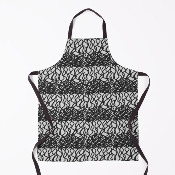 Item preview, Abstract Wavy Line Art – Minimalist Black Lines on Soft White designed and sold by Adham2001.