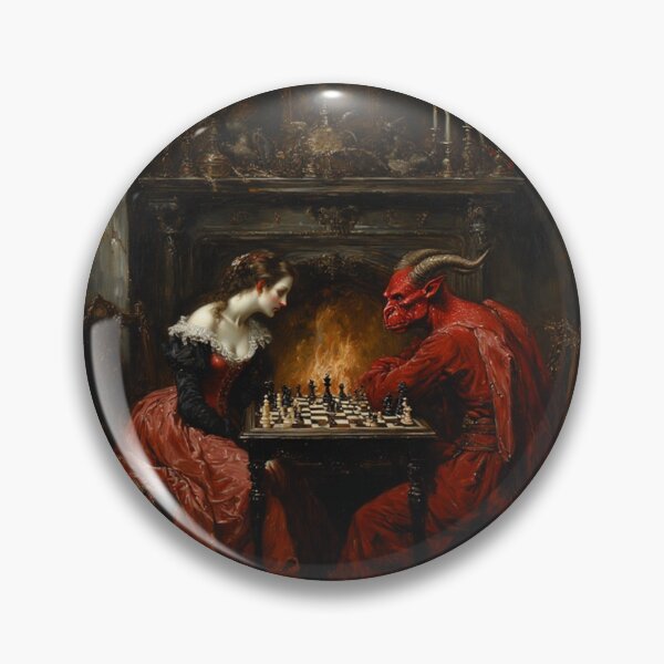 Item preview, Playing Chess With the Devil designed and sold by TheDarkWardrobe.