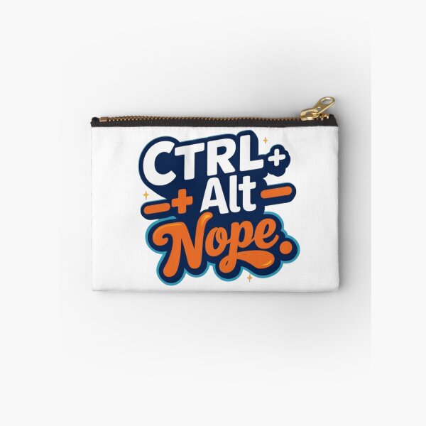 Item preview, Ctrl Alt Nope – Funny Tech Quote Design designed and sold by Irene Catchmind.