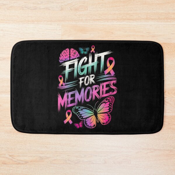 Item preview, Fight for Memories Butterfly Ribbon Brain Awareness designed and sold by Taans-Creation.