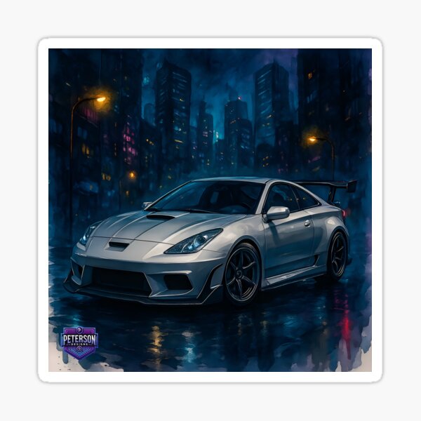 Item preview, 7th Gen Toyota Celica Fanart (Grey) designed and sold by Peterson Designs.