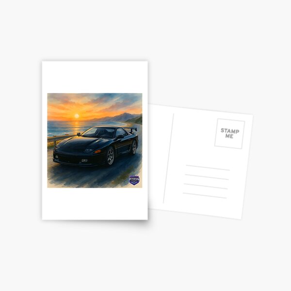 Item preview, Mitsubishi 3000GT Fanart (Black) designed and sold by Peterson Designs.