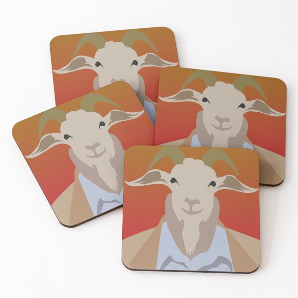 Item preview, The portrait of a goat designed and sold by CabraArtista.