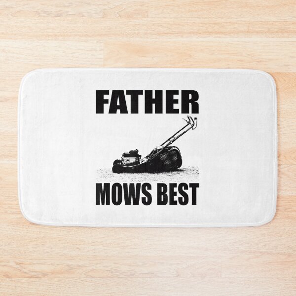 Item preview, Father Mows Best Retro Meme designed and sold by Arfurneauxt.