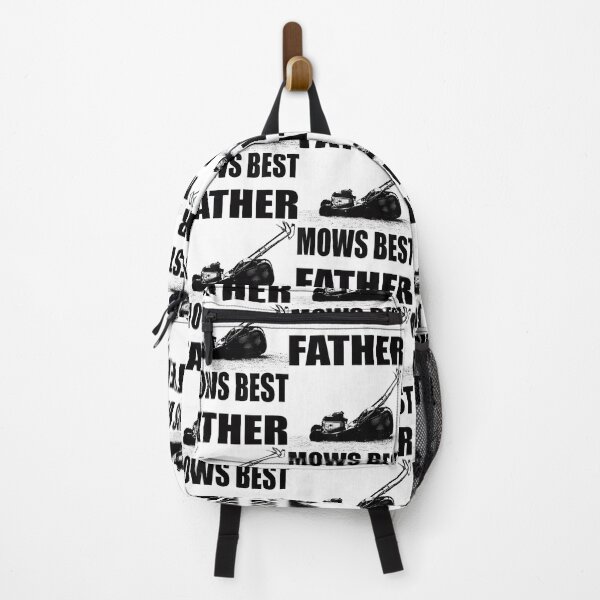 Item preview, Father Mows Best Retro Meme designed and sold by Arfurneauxt.