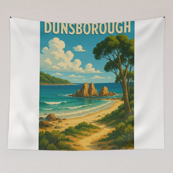 Item preview, Dunsborough Coastal Trail with Forest and Sea Rocks designed and sold by Places On Earth.