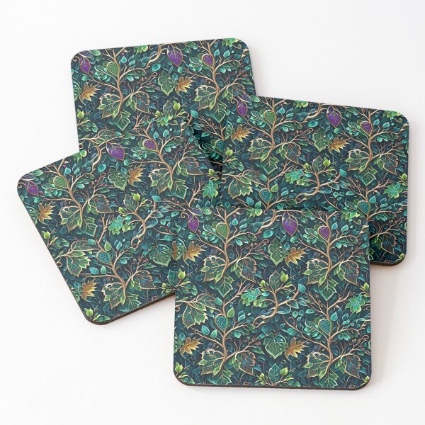 Item preview, Leafs Seamless Pattern designed and sold by Korral.