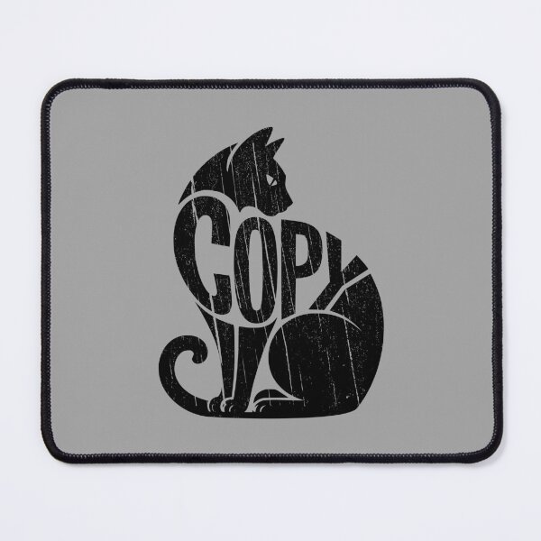 Item preview, Copy Cat Typographic Illustration designed and sold by EthosWear.