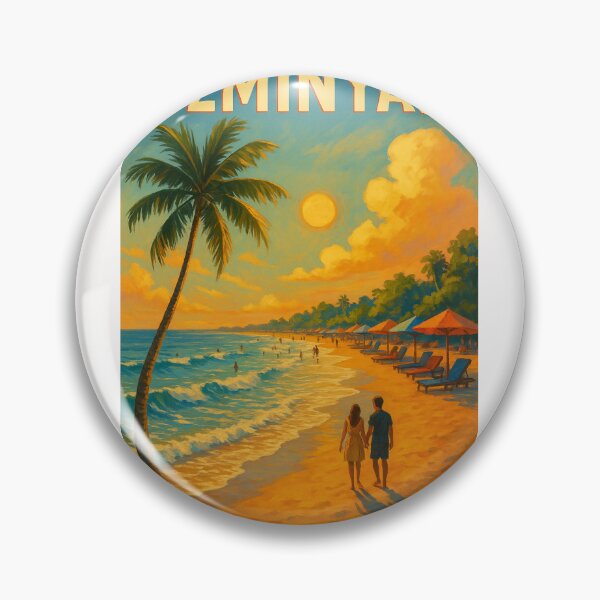 Item preview, Seminyak Romantic Walk at Sunset with Ocean Glow designed and sold by Places On Earth.
