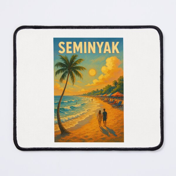 Item preview, Seminyak Romantic Walk at Sunset with Ocean Glow designed and sold by Places On Earth.