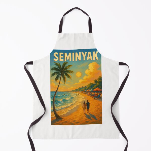 Item preview, Seminyak Romantic Walk at Sunset with Ocean Glow designed and sold by Places On Earth.