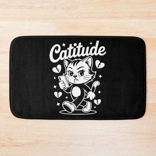 Item preview, Catitude – Sassy Cat With Attitude designed and sold by EthosWear.