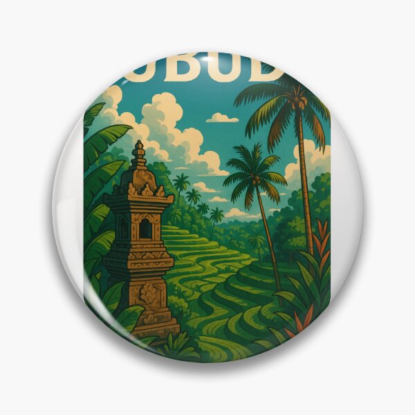 Item preview, Ubud Rice Fields in Bali Indonesia designed and sold by Places On Earth.