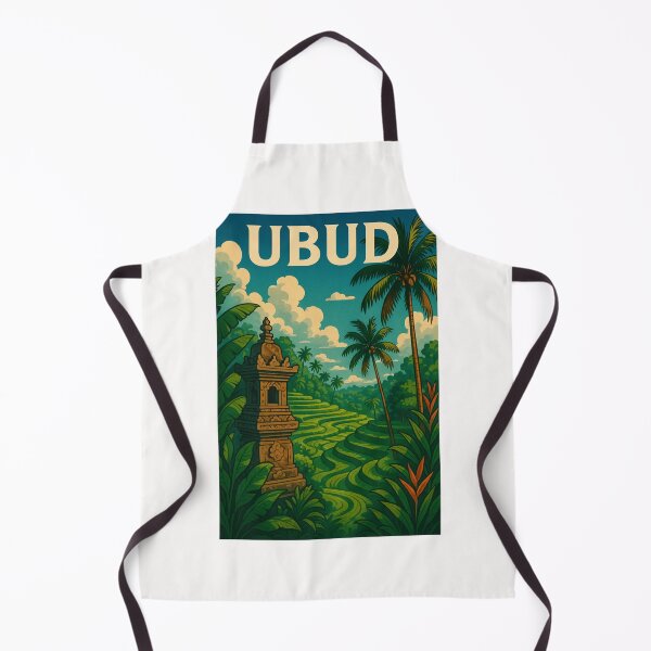Item preview, Ubud Rice Fields in Bali Indonesia designed and sold by Places On Earth.