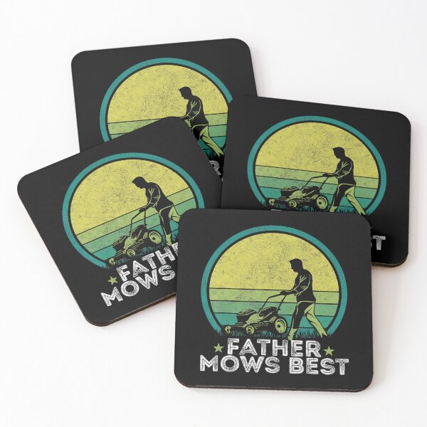 Item preview, Father Mows Best Retro Mowing Gardener Fathers Day designed and sold by Arfurneauxt.