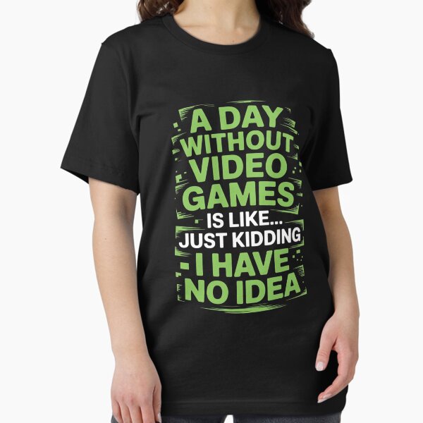 Item preview, A Day Without Video Games Funny Video Gamer designed and sold by BoriZ999.