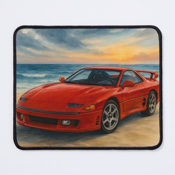Item preview, Mitsubishi 3000GT Fanart (Red) designed and sold by Peterson Designs.