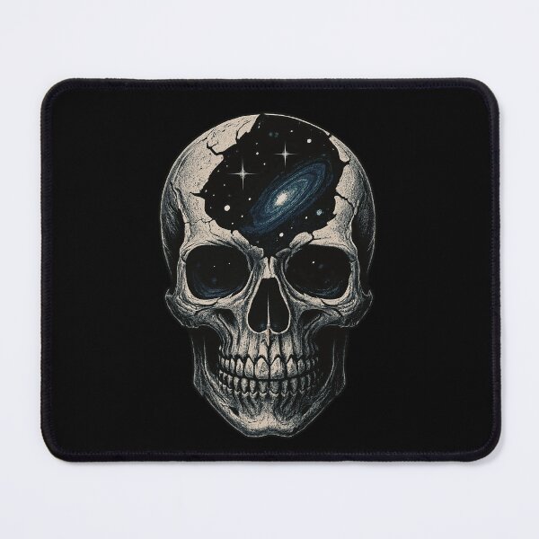 Item preview, Cosmic Skull Universe – Surreal Galaxy Inside Skull Illustration for Dark Aesthetic Fans designed and sold by HAFIZ-DP.