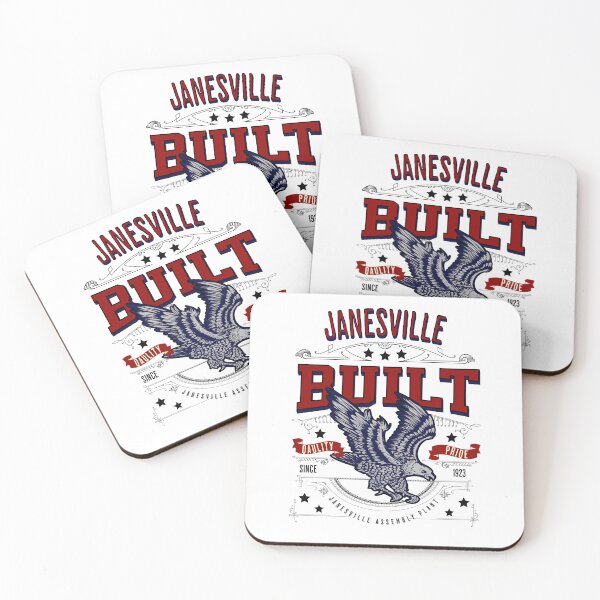 Item preview, Janesville Built white designed and sold by JanesvilleGM.