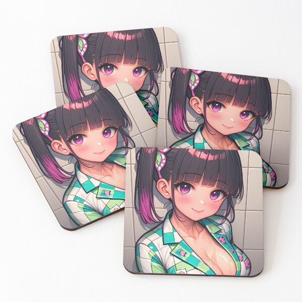 Item preview, Kanao Tsuyuri Demon Slayer Anime Subtle Steam Reflection designed and sold by nabutayatsen5.