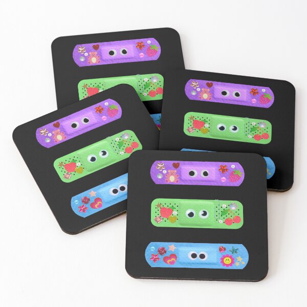Item preview, Colorful Kawaii Decora Bandages w/ Googly Eyes designed and sold by CazmieCo.